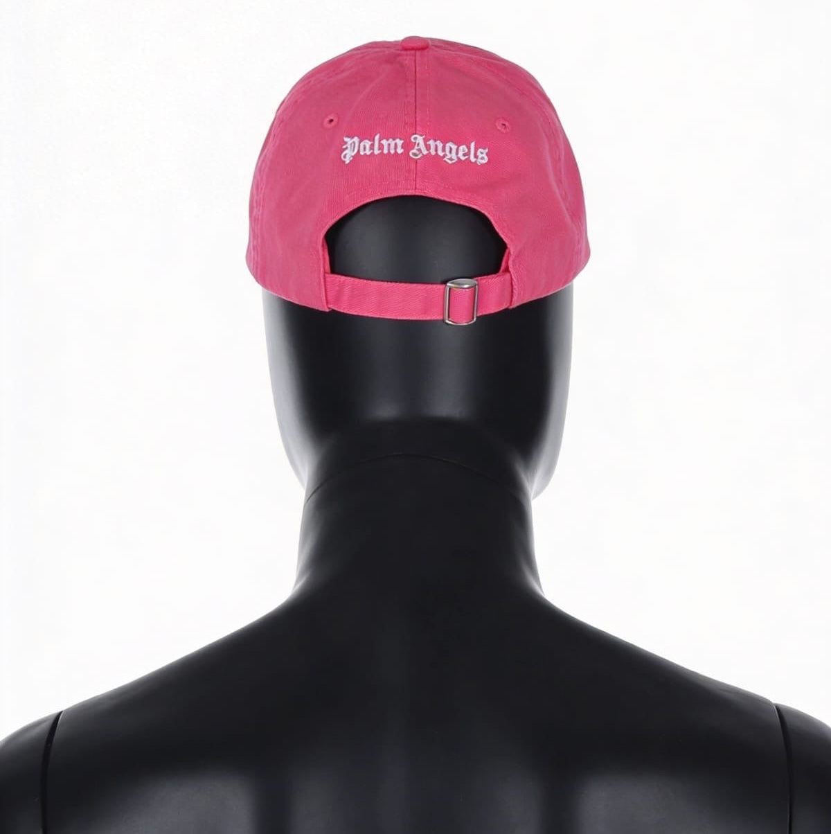 Palm Angels Classic Logo Embroidered Baseball Cap - ‘Fuchsia Pink/White’