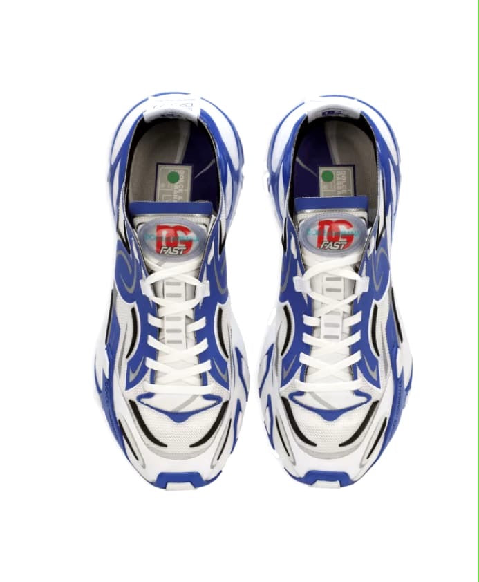 Dolce & Gabbana Fast Tech Runner - 'White/Royal Blue/Racing Red'