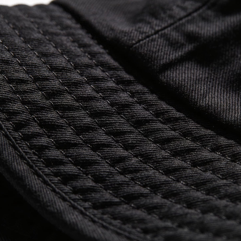 Valentino Garavani VLTN Nylon Bucket Hat - ‘Black/White’