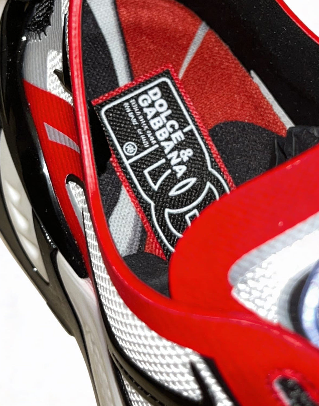 Dolce & Gabbana Fast Technical Sneakers - ‘Red/Black/White’