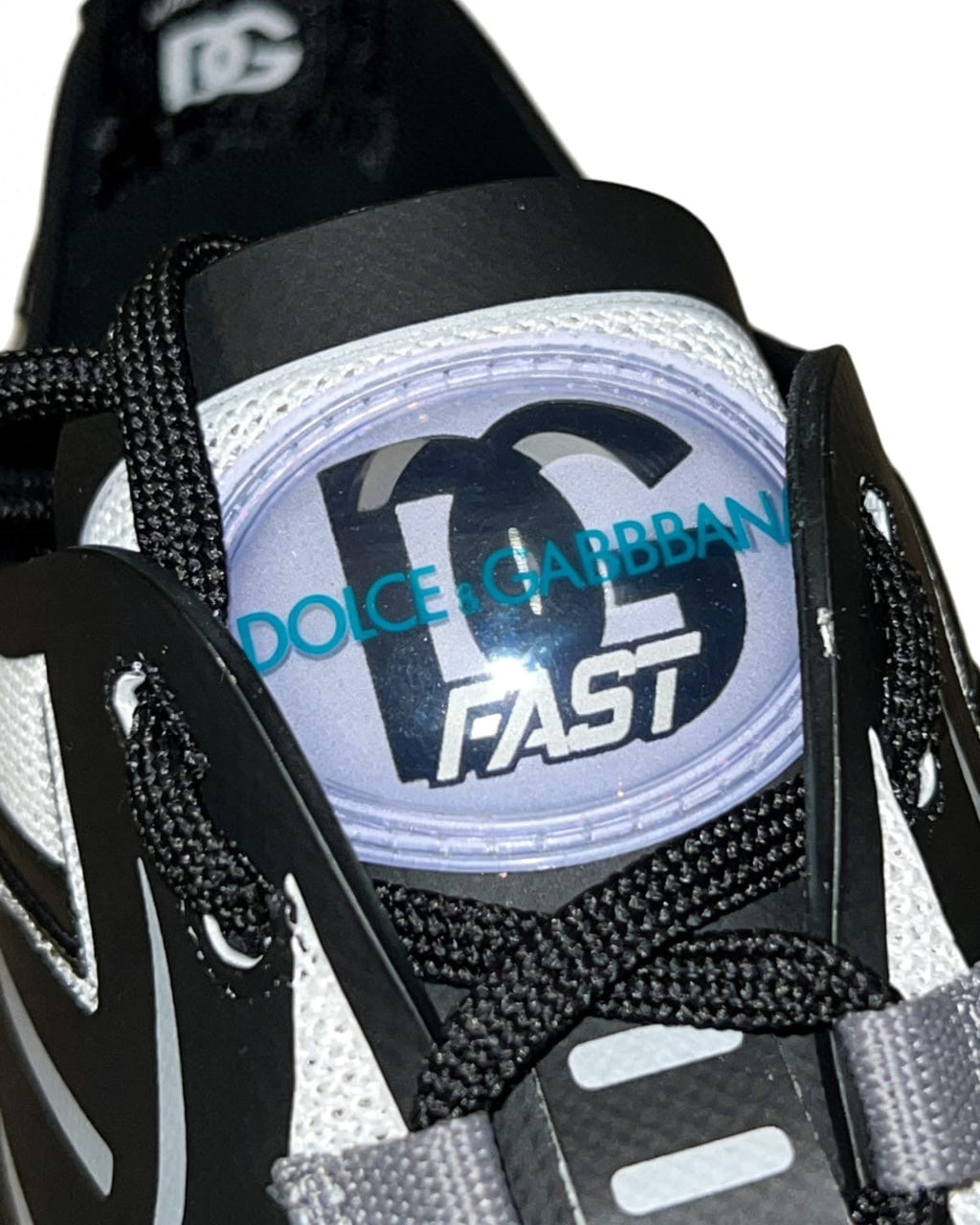 Dolce & Gabbana Fast Technical Sneakers - ‘Black/White’