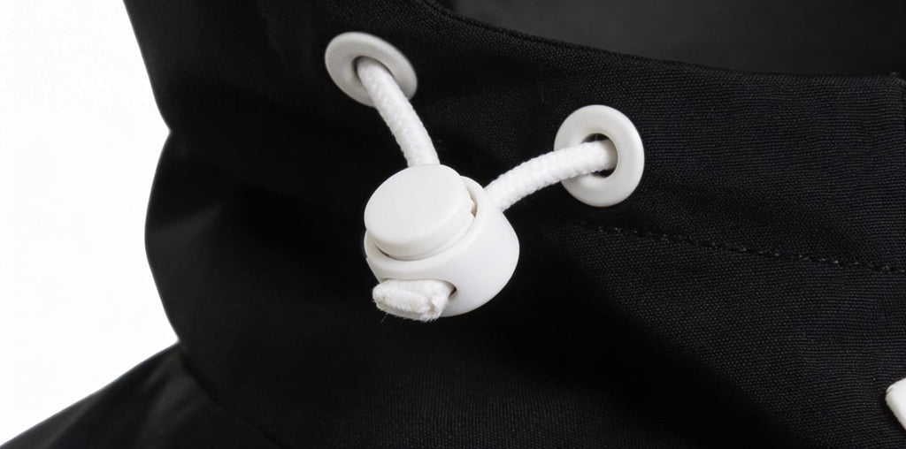 Off-White River Technical Zip Pocket Windbreaker - ‘Matte Black/White’
