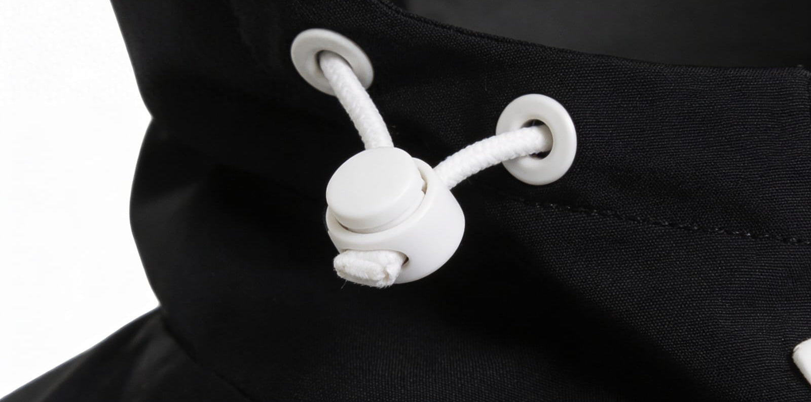 Off-White River Technical Zip Pocket Windbreaker - ‘Matte Black/White’