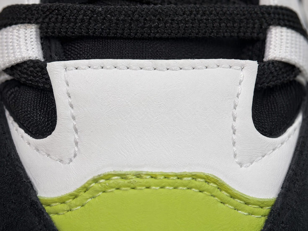 Dolce & Gabbana Airmaster Panelled Sneakers - 'Black/Neon Yellow'