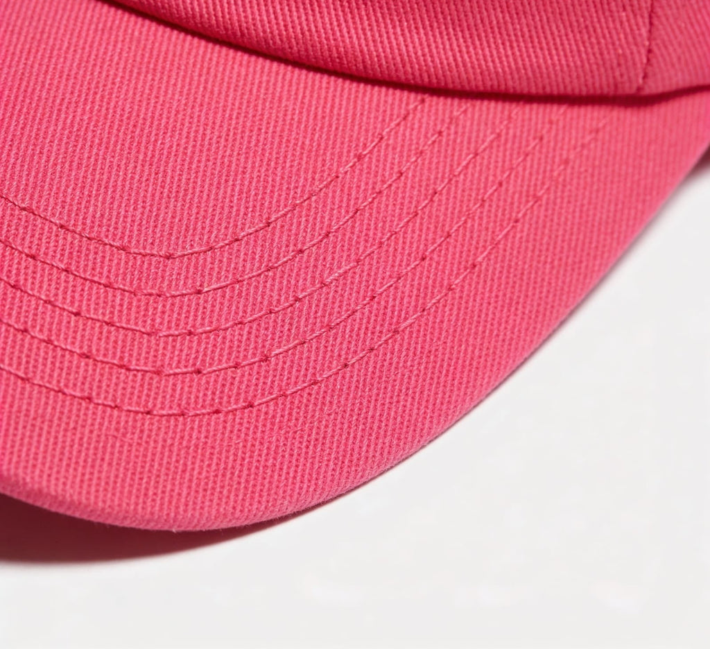 Palm Angels Classic Logo Embroidered Baseball Cap - ‘Fuchsia Pink/White’