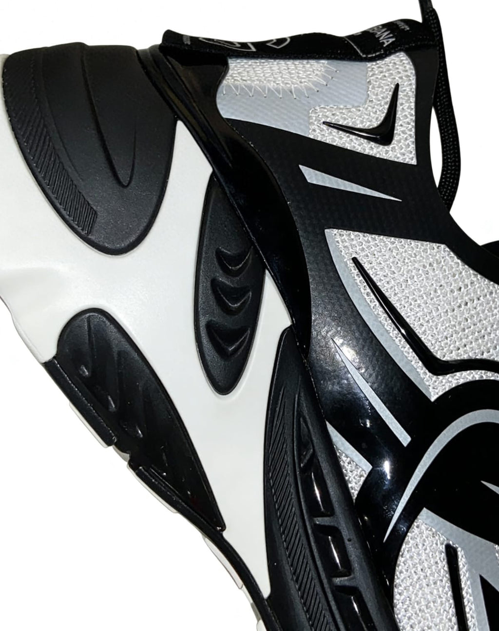 Dolce & Gabbana Fast Technical Sneakers - ‘Black/White’