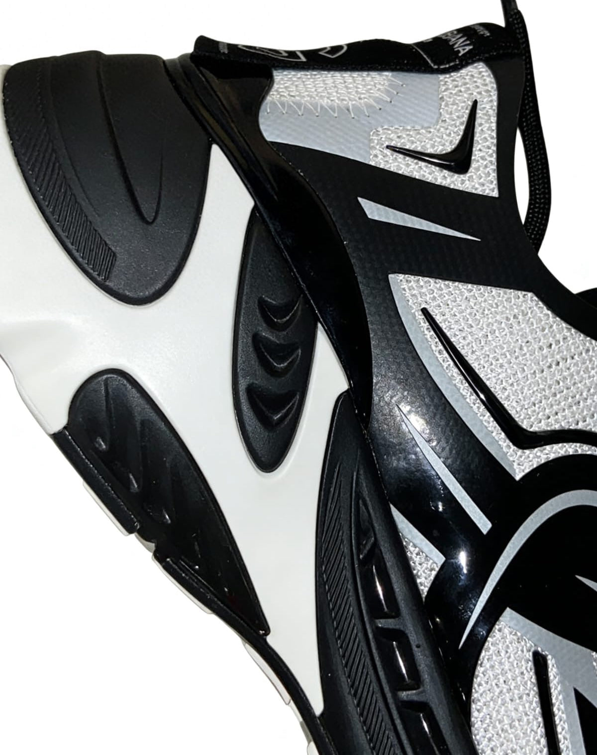 Dolce & Gabbana Fast Technical Sneakers - ‘Black/White’
