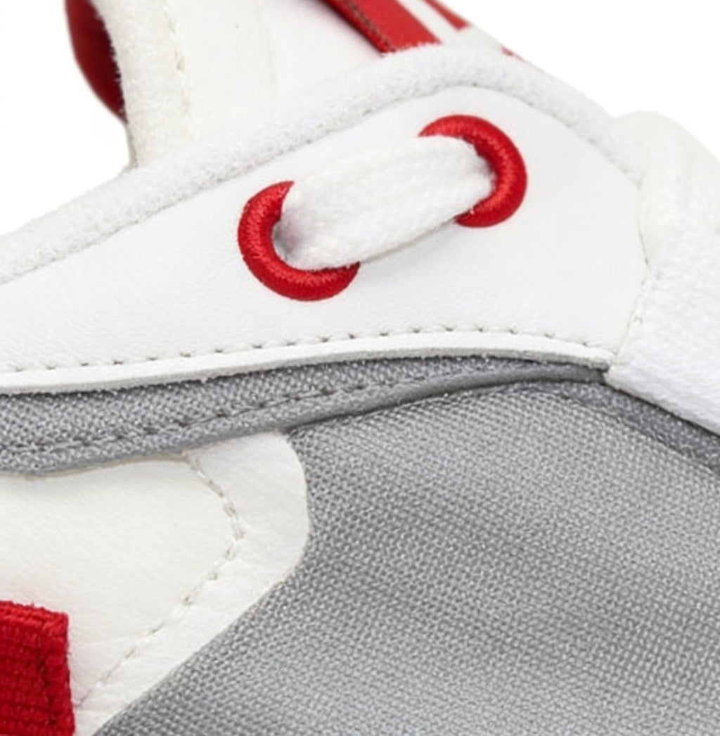 Dolce & Gabbana Airmaster Panelled Sneakers - 'White/Red/Grey'