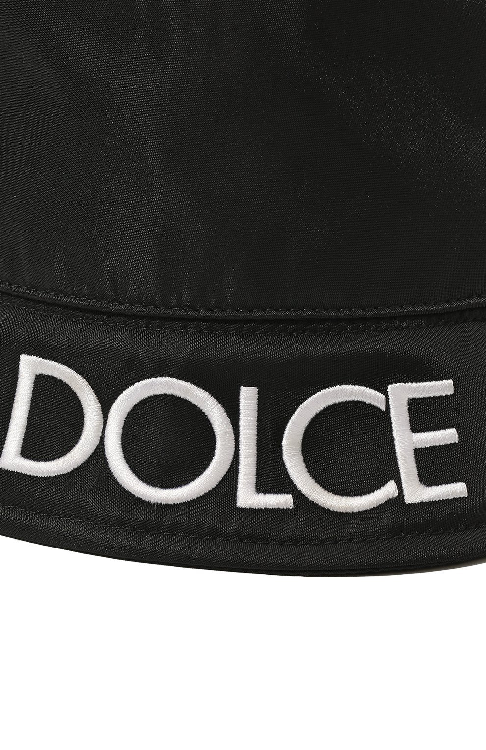Dolce & Gabbana Allover DG Logo Nylon Bucket Hat - ‘Matte Black’
