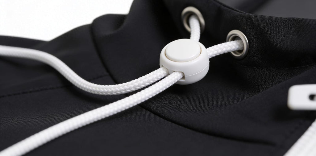 Off-White River Technical Zip Pocket Windbreaker - ‘Matte Black/White’