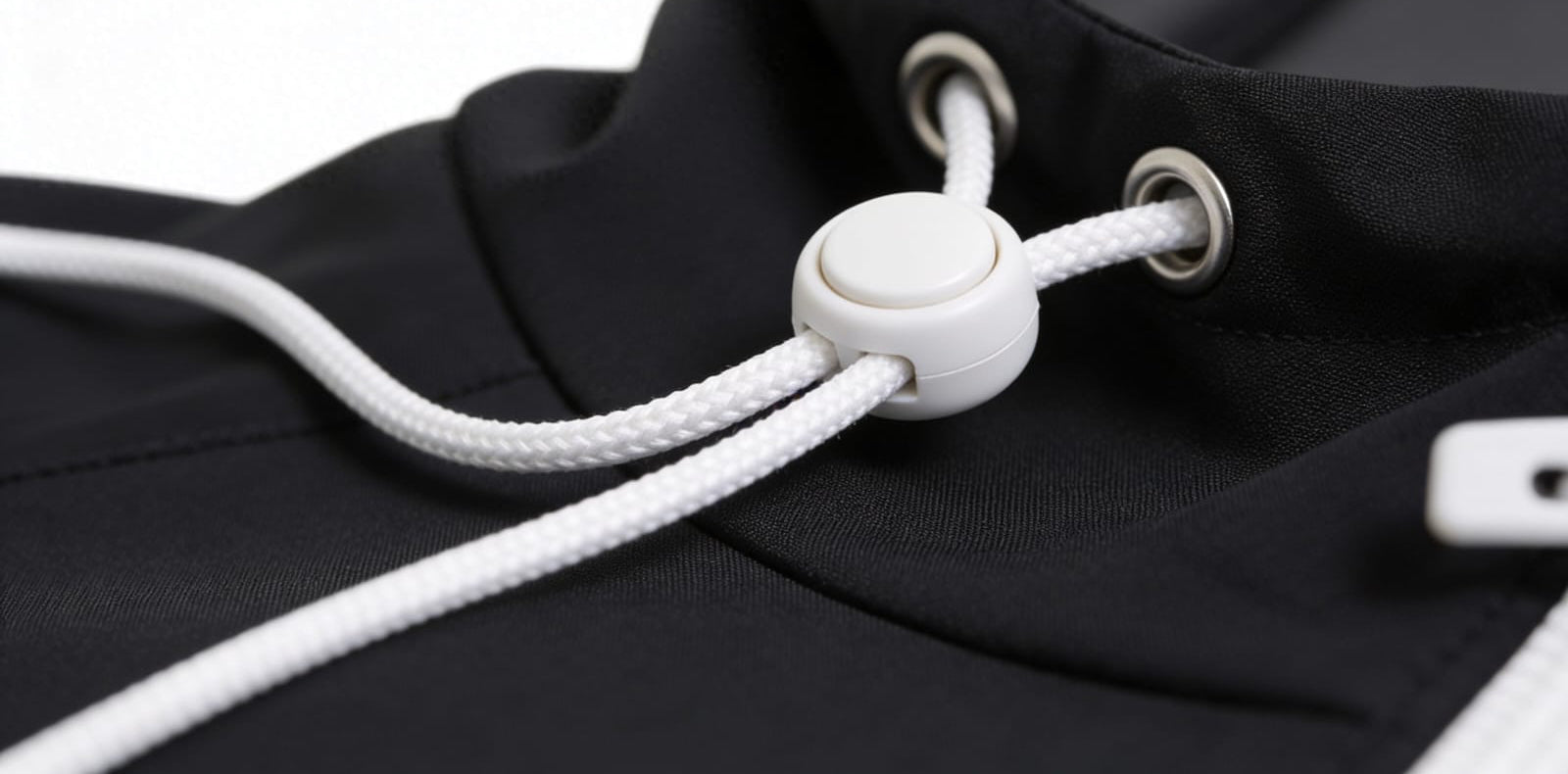 Off-White River Technical Zip Pocket Windbreaker - ‘Matte Black/White’