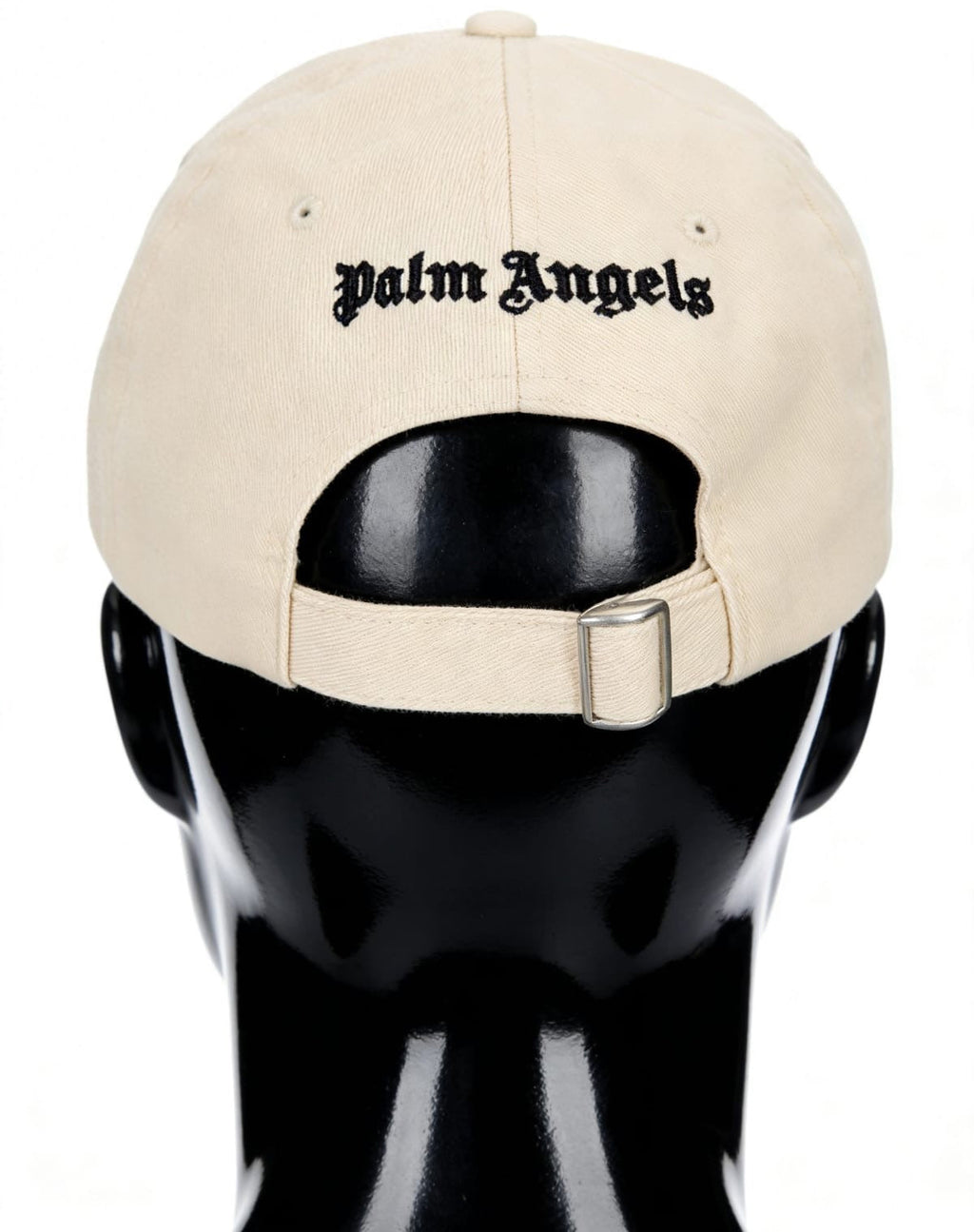 Palm Angels Classic Logo Embroidered Baseball Cap - ‘Cream/Black’