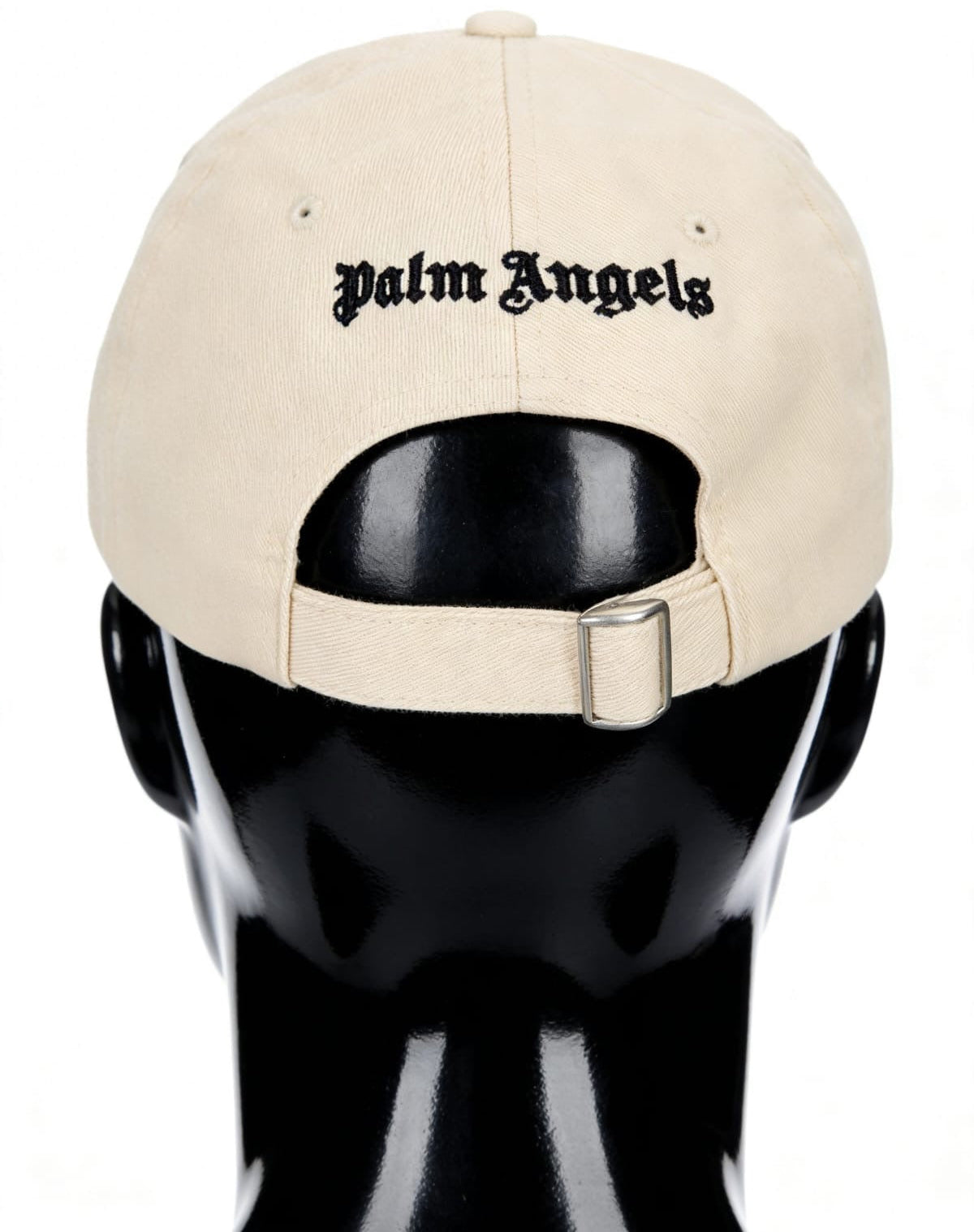 Palm Angels Classic Logo Embroidered Baseball Cap - ‘Cream/Black’