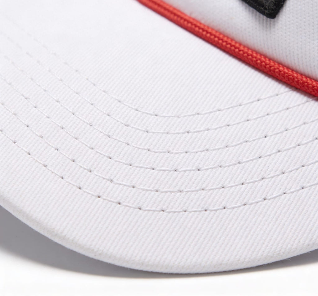 Palm Angels X F1 Racing Monogram Baseball Cap - 'White/Red'