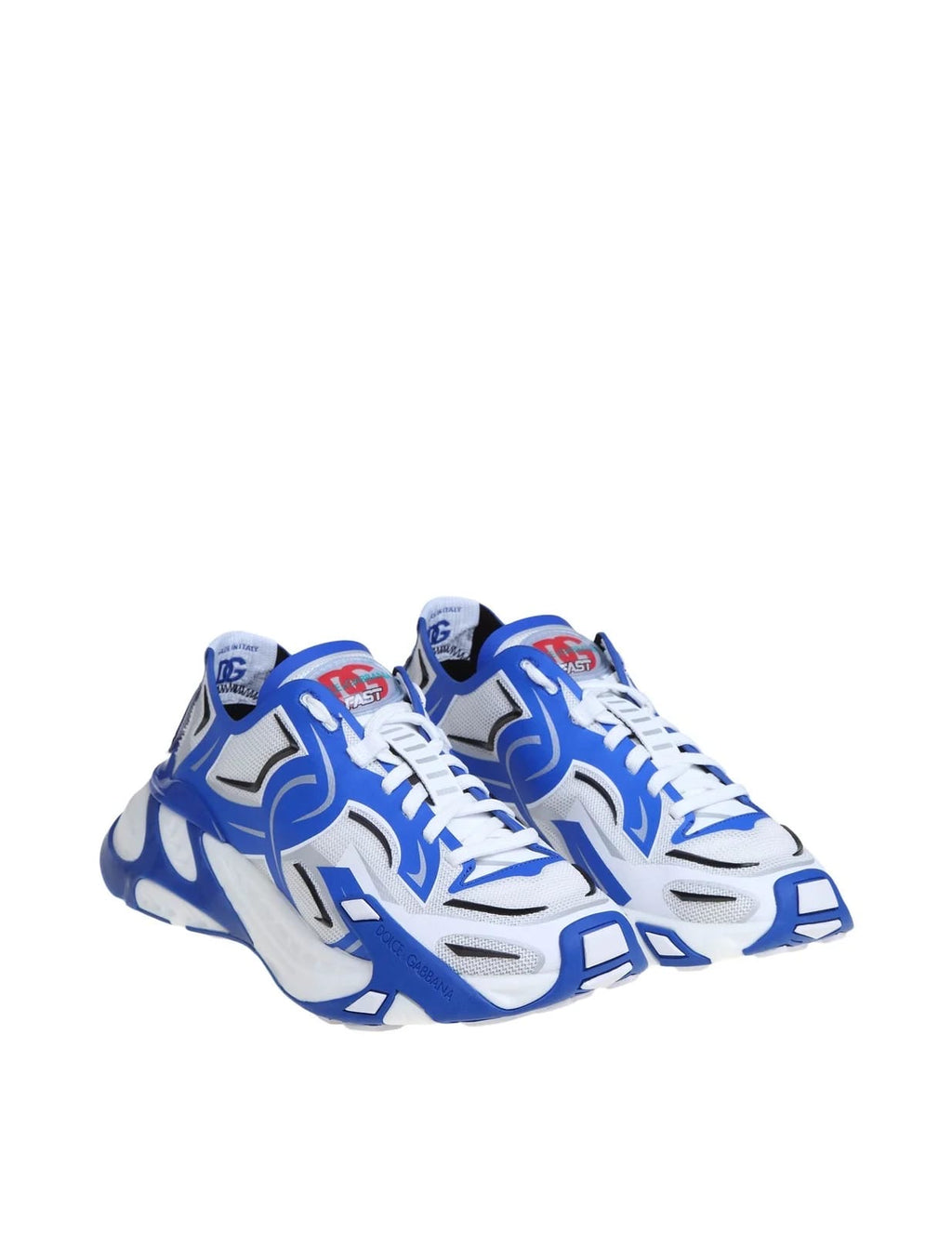 Dolce & Gabbana Fast Tech Runner - 'White/Royal Blue/Racing Red'
