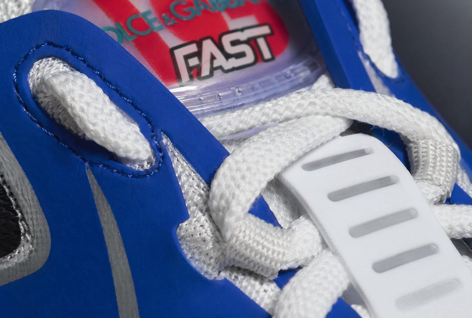Dolce & Gabbana Fast Tech Runner - 'White/Royal Blue/Racing Red'