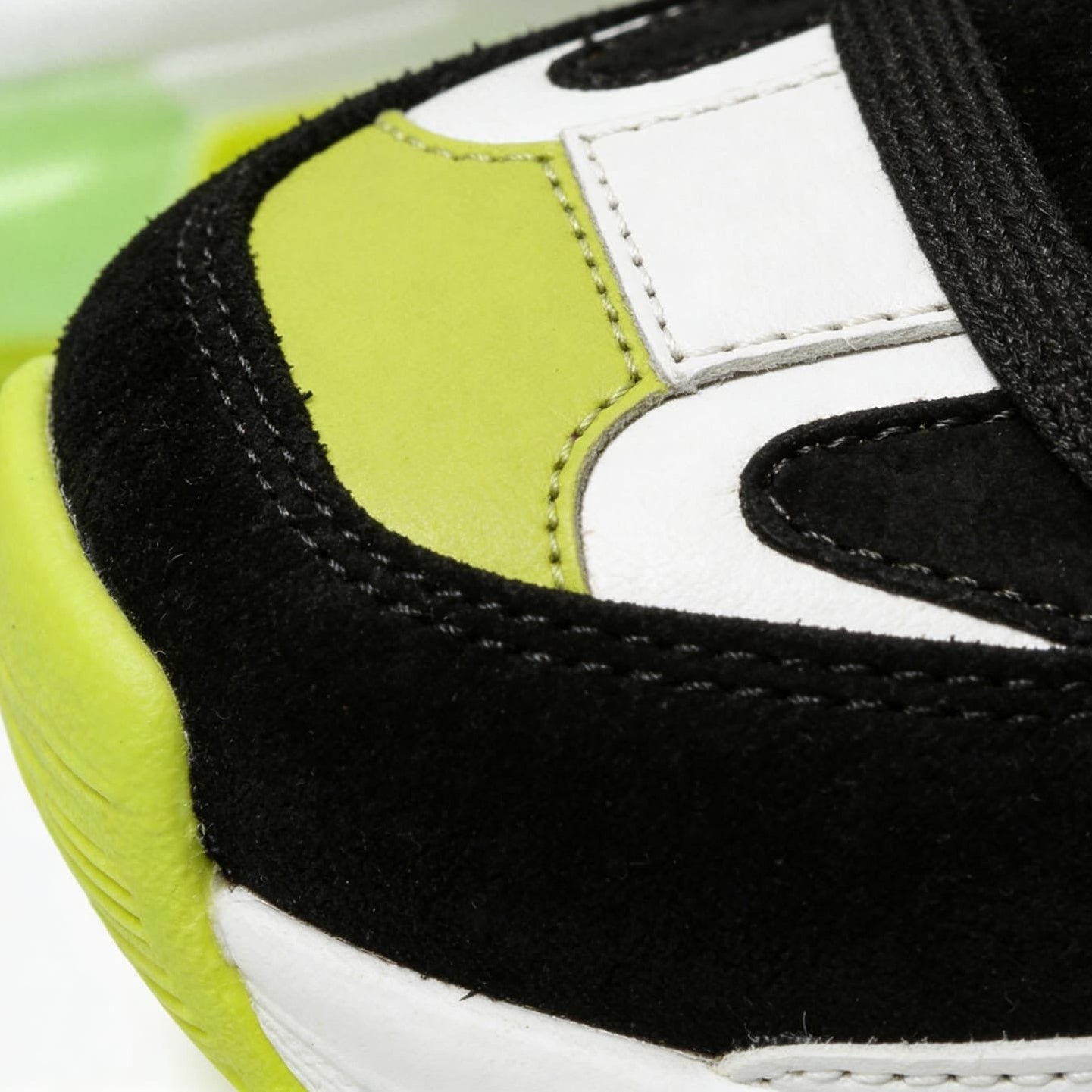 Dolce & Gabbana Airmaster Panelled Sneakers - 'Black/Neon Yellow'