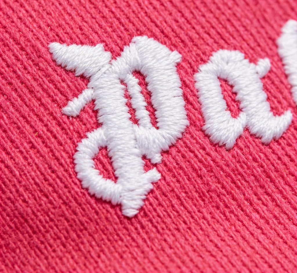 Palm Angels Classic Logo Embroidered Baseball Cap - ‘Fuchsia Pink/White’