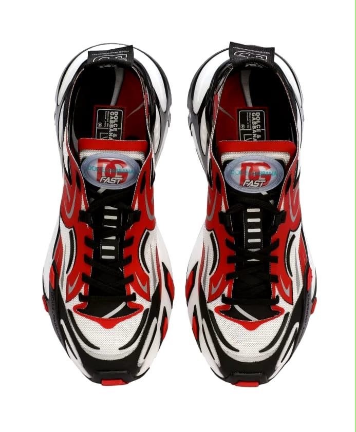 Dolce & Gabbana Fast Technical Sneakers - ‘Red/Black/White’