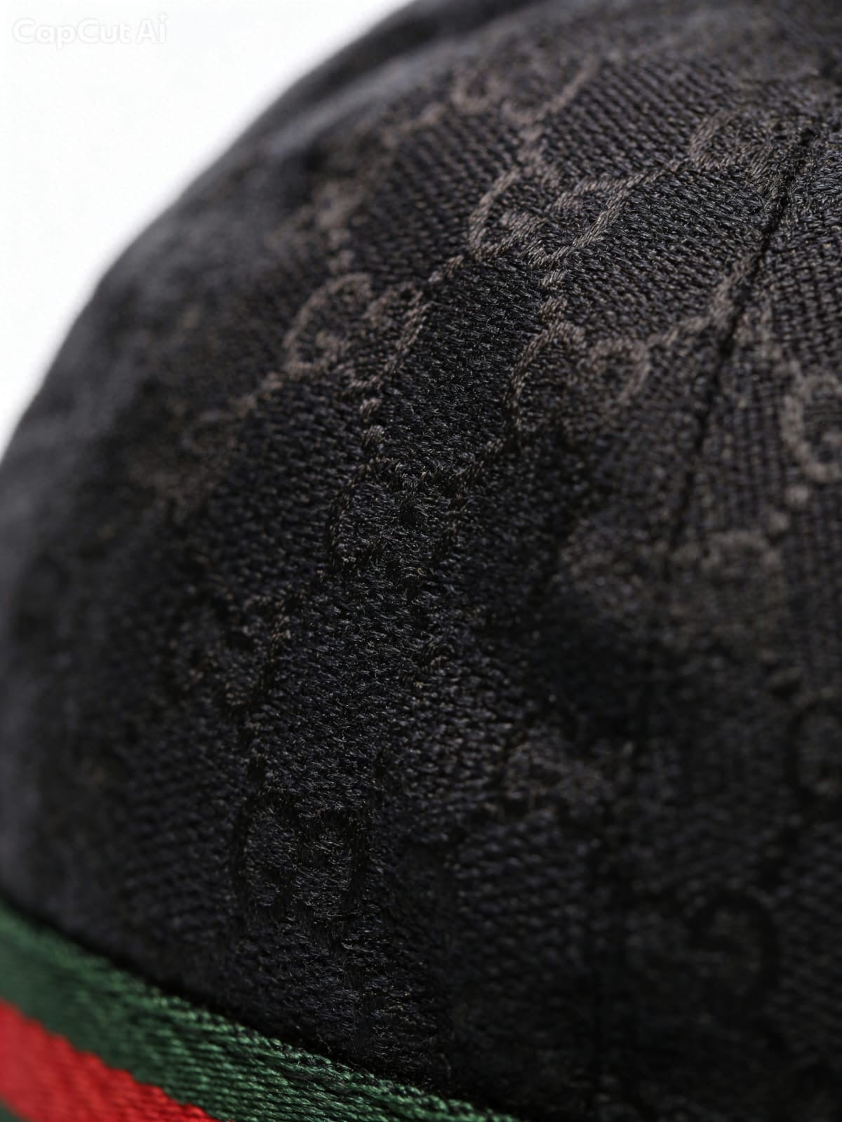 Gucci Classic GG Canvas Baseball Cap - ‘Black/Green/Red’