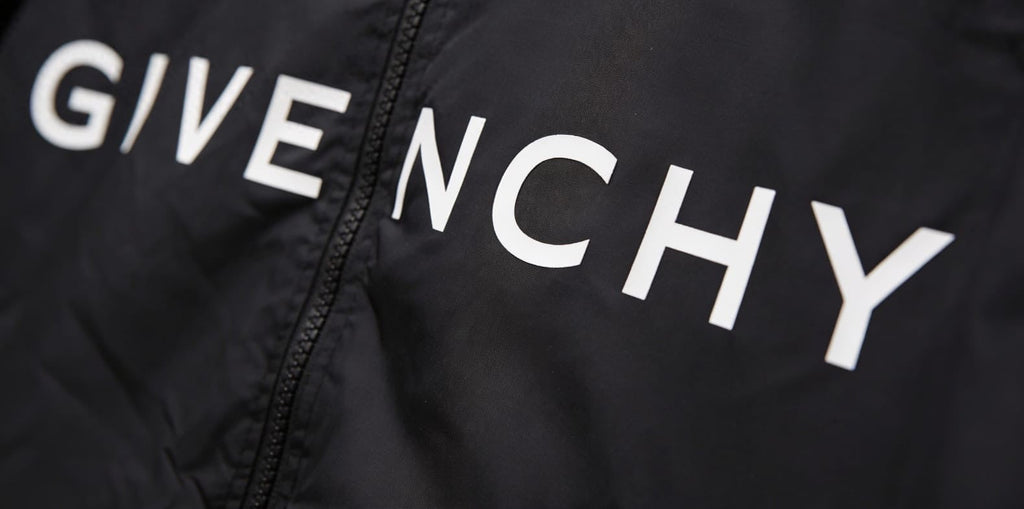 Givenchy Split Logo Technical Windbreaker - ‘Matte Black/Star Hood’ (SS18 Archive)