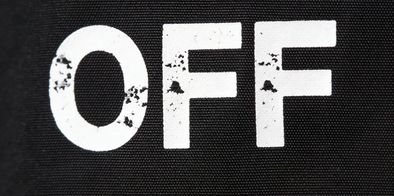 Off-White River Technical Zip Pocket Windbreaker - ‘Matte Black/White’