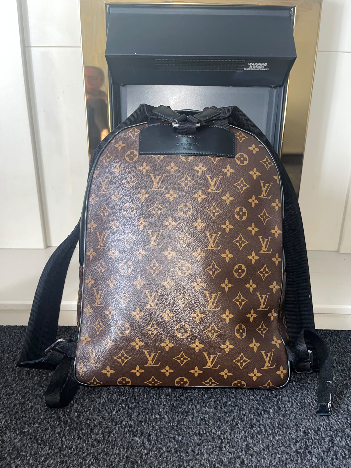 Louis Vuitton Monogram Macassar Josh Backpack