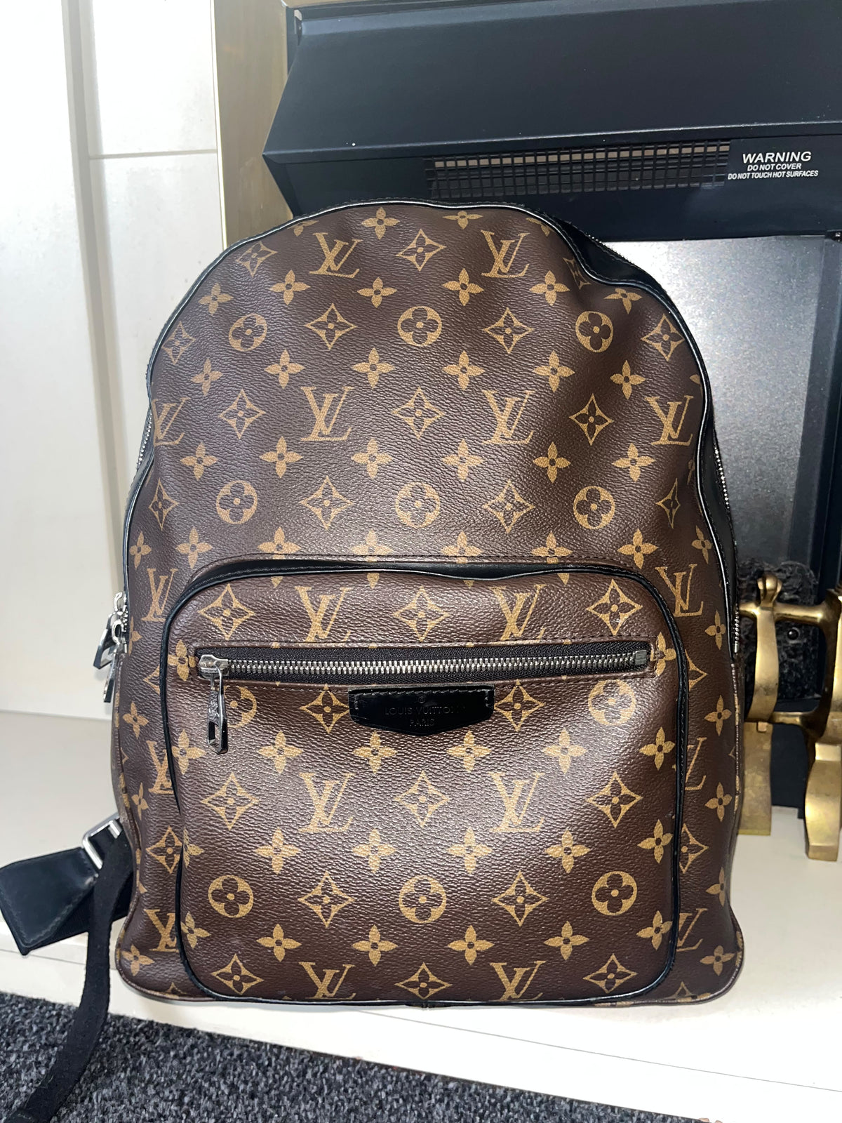 Louis Vuitton Monogram Macassar Josh Backpack
