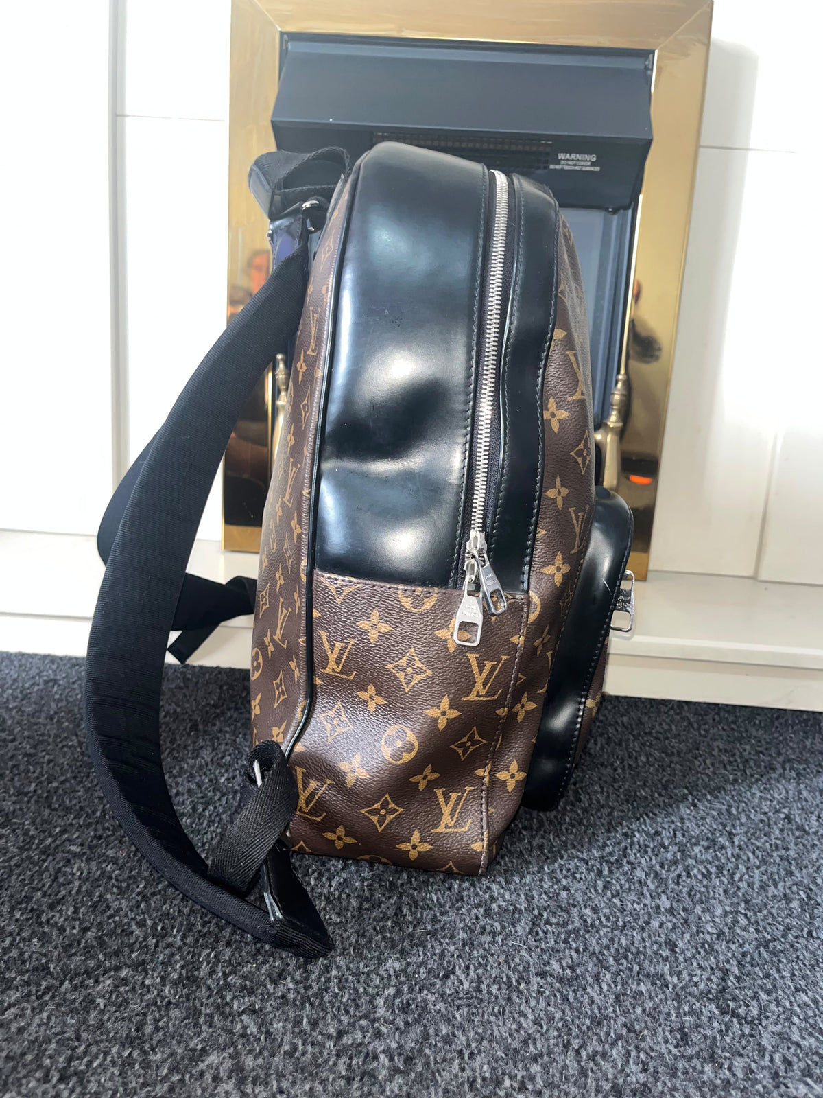 Louis Vuitton Monogram Macassar Josh Backpack